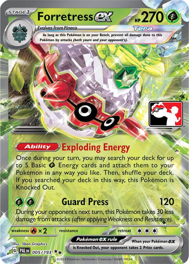 Forretress ex - Prize Pack Series Cards