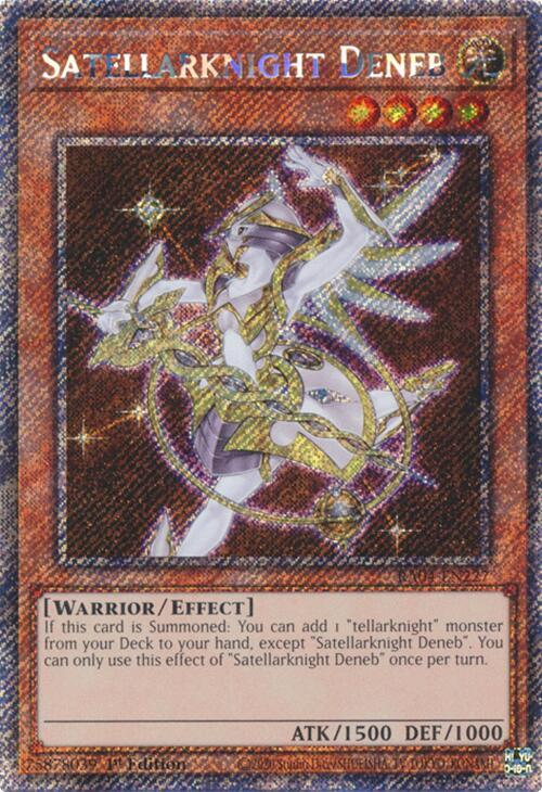 Satellarknight Deneb (Platinum Secret Rare) - Quarter Century Stampede (RA04)