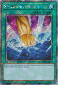 Smashing Ground (Platinum Secret Rare) - Quarter Century Bonanza (RA03)
