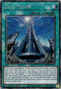 Duel Tower (Platinum Secret Rare) - Quarter Century Bonanza (RA03)